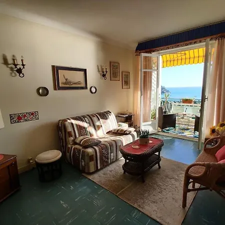 Vintage Flat On Villefranche Bay - Free Car Park Exterior photo